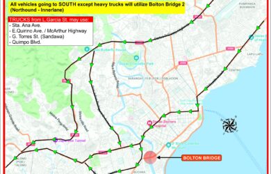 Davao Bolton Bridge Rerouting
