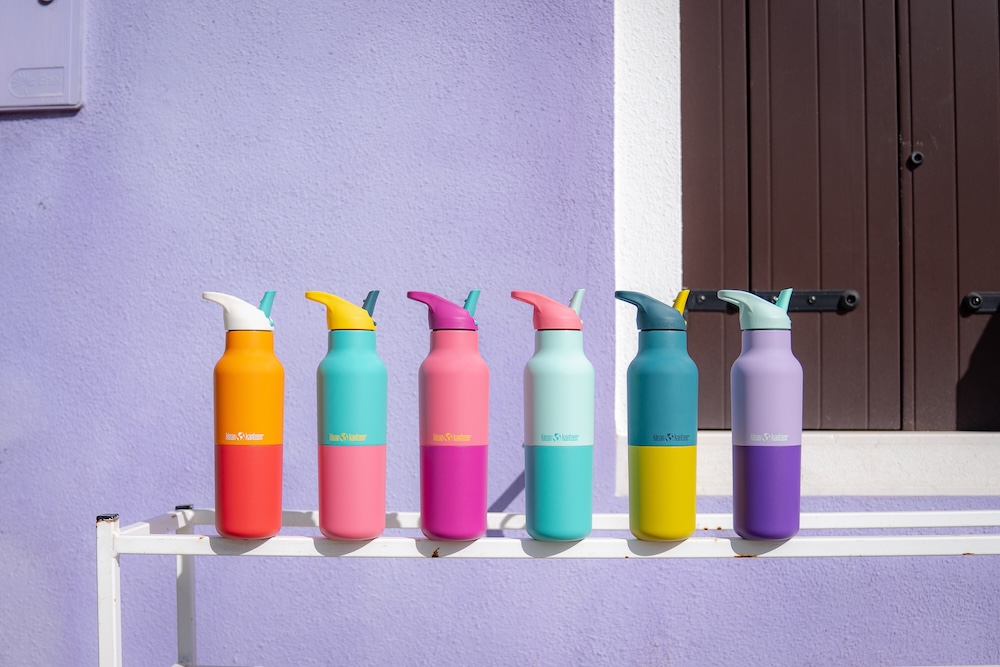 This Colorful New Line of Drinkware From Klean Kanteen Will Make You Want to Stay Hydrated All Day 2 Klean Kanteen RISE Vacuum Insulated Classic and RISE Kaleidoscope collection