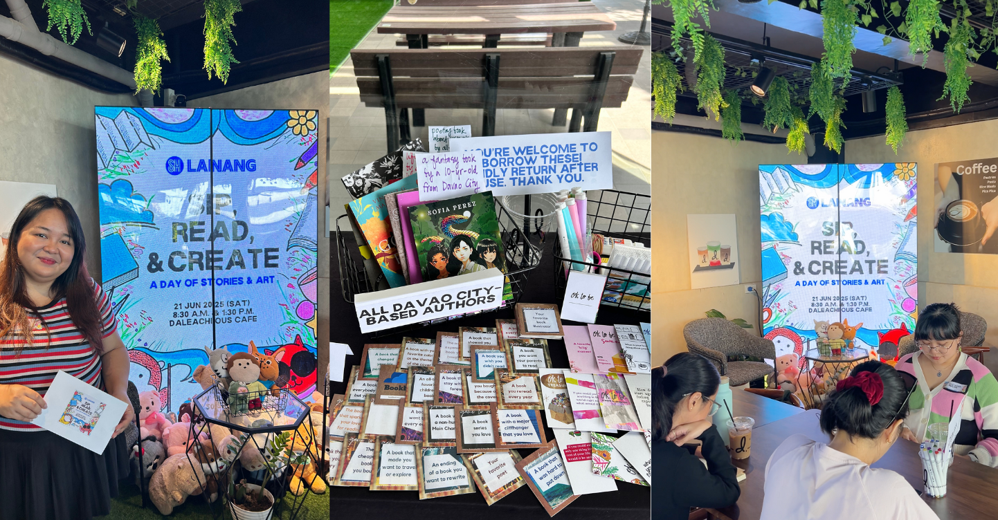 Sip, Read, Create with Silent Book Club Davao