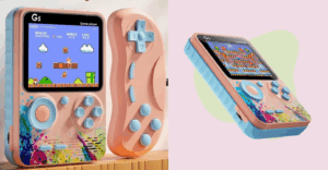 This Portable Gameboy-Inspired Console Will Take You Straight Back to Your Childhood 1 gameboy inspired console gaming