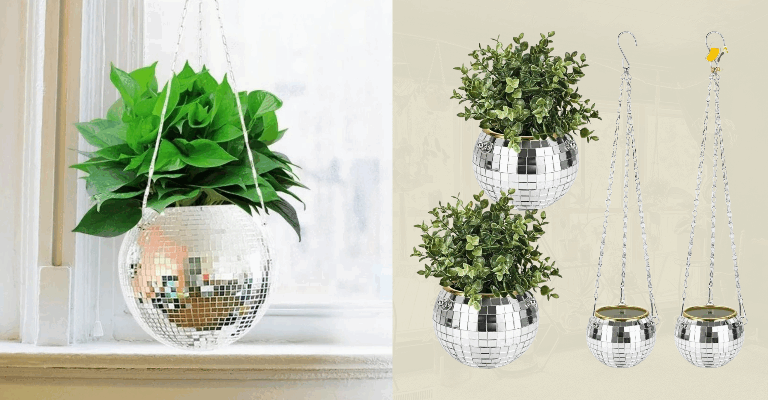 discoball plant holder