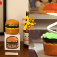 hamburger light lamp