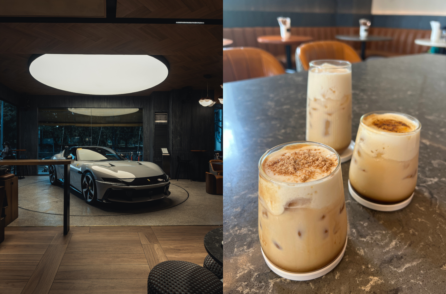oliver's coffee bistro car coffee drinks