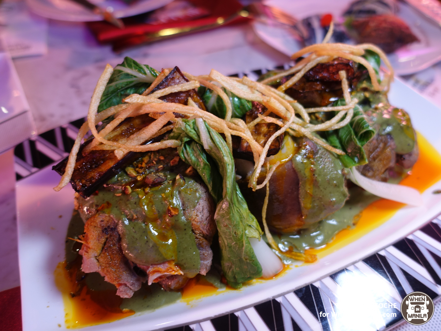 the grand hausse pistachio kare kare