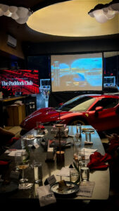 CC Turns a Formula 1 Watch Party Into a Luxe Dinner Affair at Oliver’s 1 F1 Watch Party at The Paddock Club