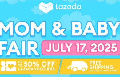 lazada mom and baby fair sale lazmom august