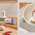 Smart Scrub Brush for kitchen pans