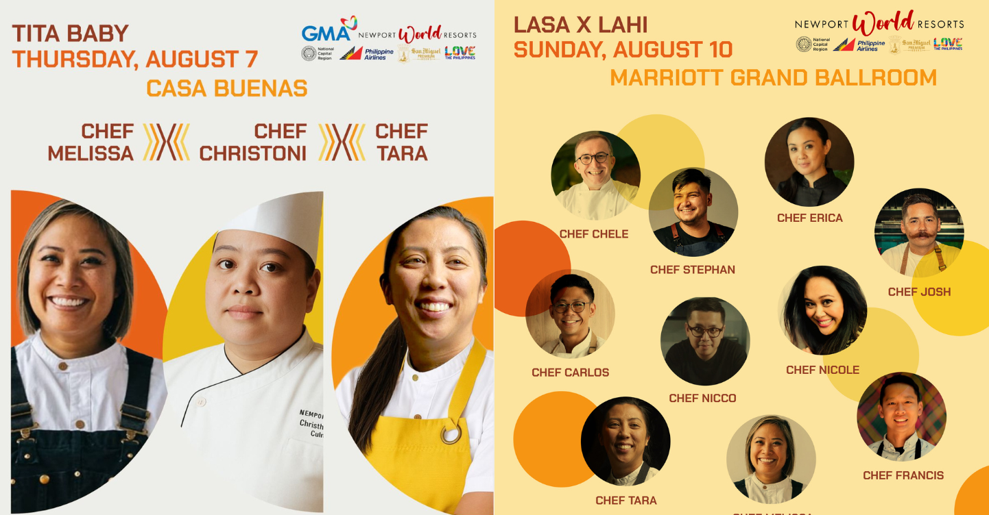 This Exciting 4-Day Culinary Showcase Will Celebrate the Best of Philippine Gastronomy 1 Newport World Resorts