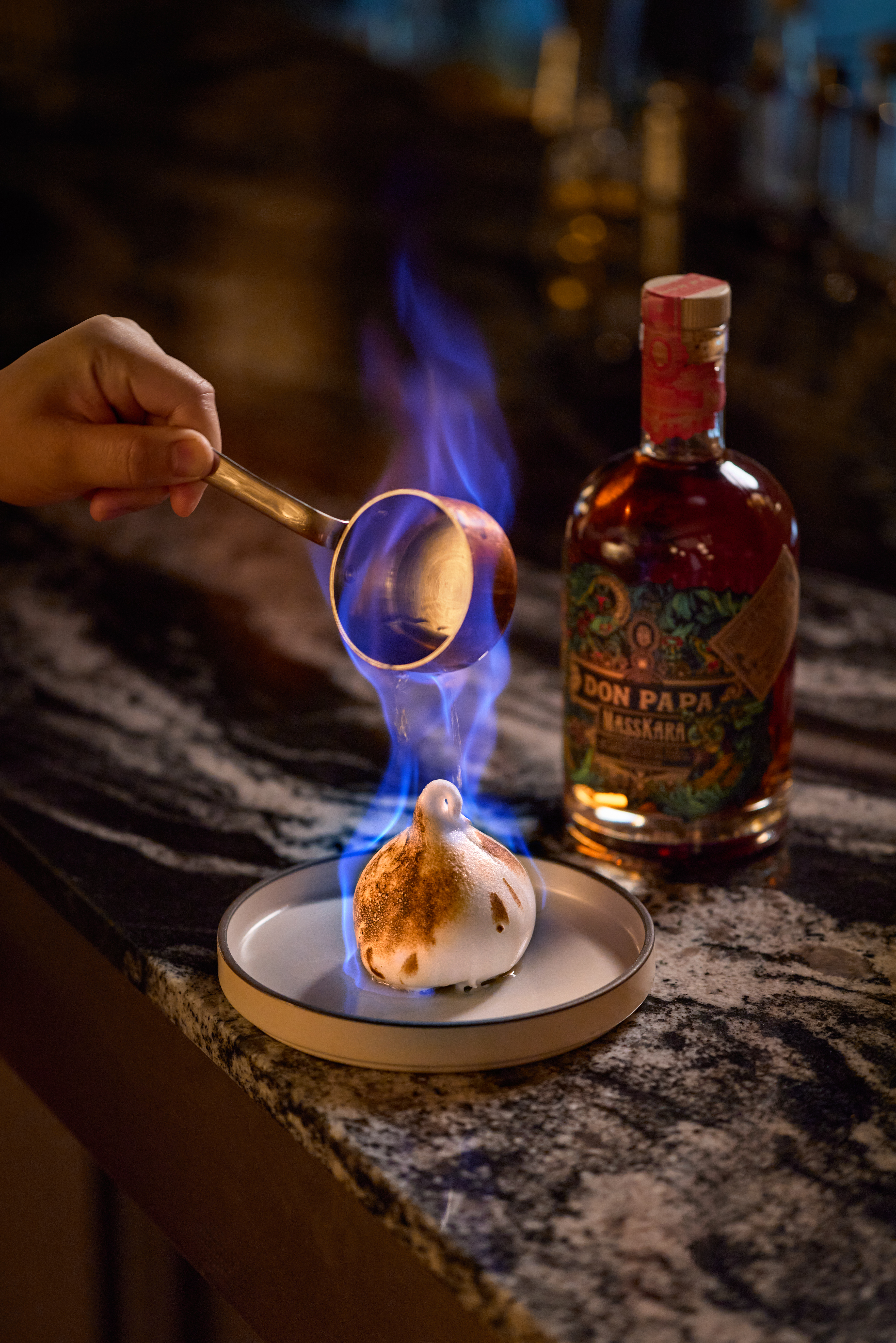 Bombe Alaska x Don Papa Masskara Rum - Gordon Ramsay Bar & Grill Philippines