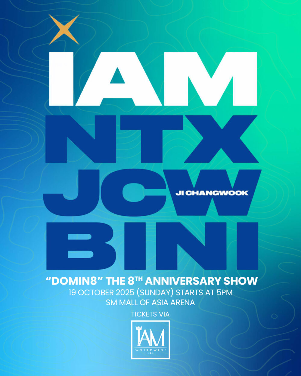 IAM WORLDWIDE's Anniversary Show Features Ji Chang-wook, NTX, and BINI 2 IAM WORLDWIDE Anniversary Ji Chang-wook NTX BINI
