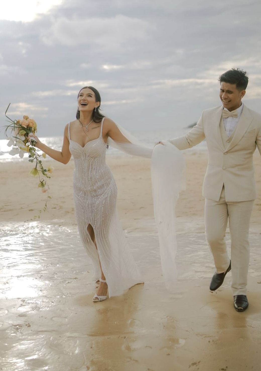 Kiefer Ravena and Diana Mackey