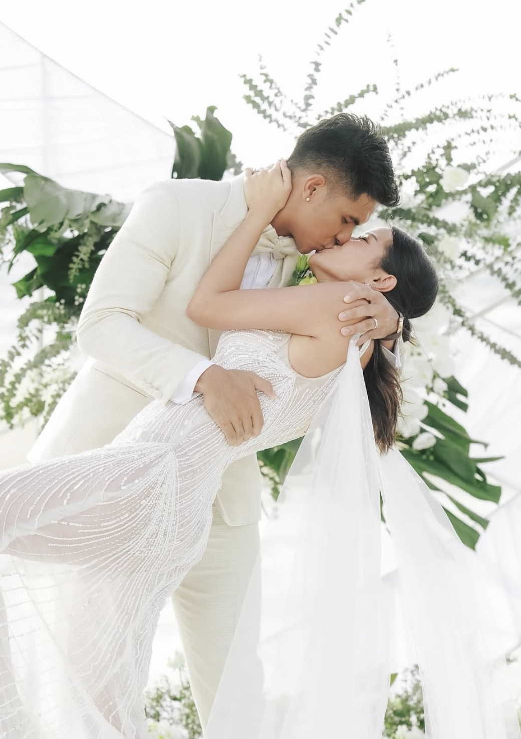 Kiefer Ravena and Diana Mackey