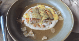 This Hidden French-Asian Resto Features a Ham and Cheese Sandwich Glazed With Condensed Milk 5 Pan-fried Mahi-mahi by Chef Rhea Rizzo, Mrs. Saldo's Bespoke Private Dining