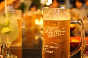 Craft beer mug in Oktoberfest Manila celebration