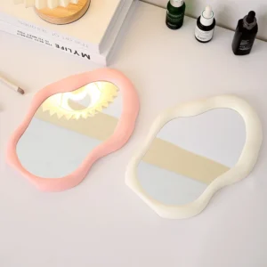 Give You and Your Workspace a Glow-Up with These Desk Mirrors—All Under ₱500 2 aesthetic desk mirror vanity