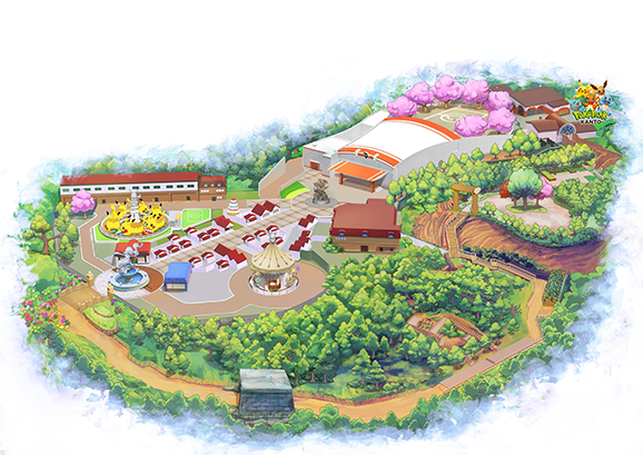 LOOK: Pokémon Is Opening Its First Permanent Theme Park! Here's Everything You Need to Know 2 pokemon theme park japan map