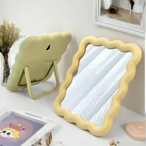 Give You and Your Workspace a Glow-Up with These Desk Mirrors—All Under ₱500 6 aesthetic desk mirror vanity