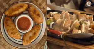 This Heritage Restaurant Serves Lamb Adobo and Other Filipino Faves in a Cozy Space 2 Empanadas and tofu sisig at Apo Filipino Heritage Restaurant Cafe