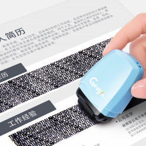 LOOK: Mask Personal Info in Seconds With This Handy Security Stamp Roller 2 privacy parcel security stamp roller