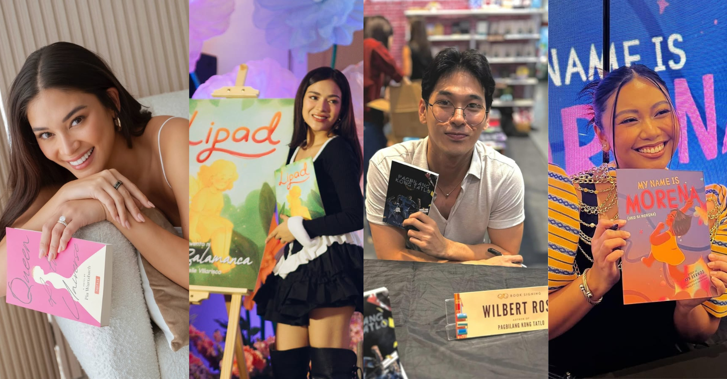 Books by Filipino Celebrities Pia Wurtzbach, Mika Salamanca, Wilbert Ross, Ayn Bernos