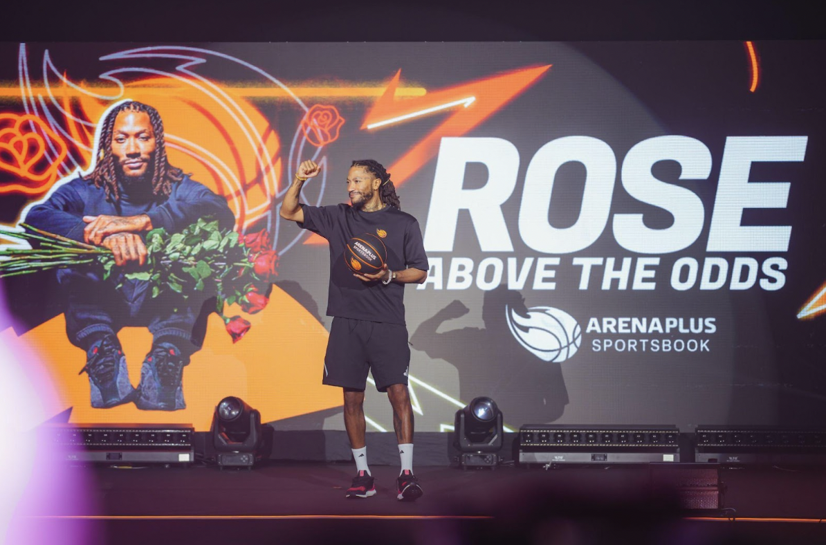 Derrick Rose in Manila 1