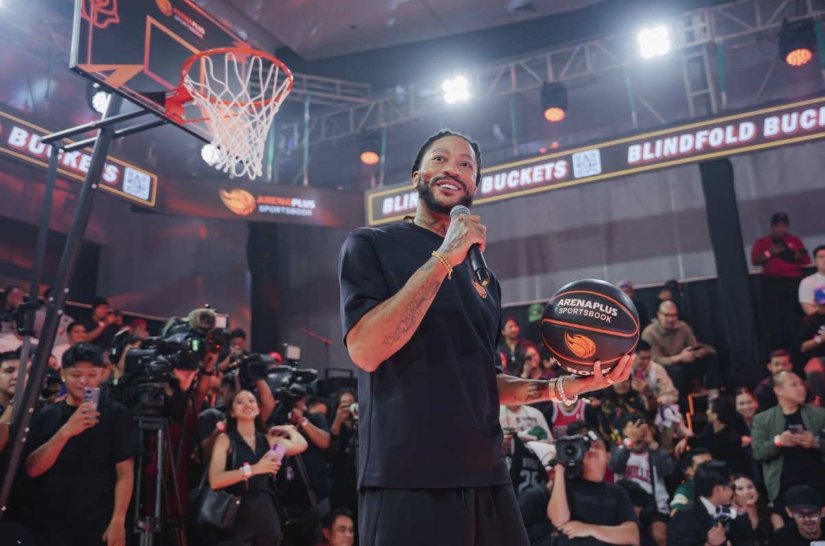 Derrick Rose in Manila 2
