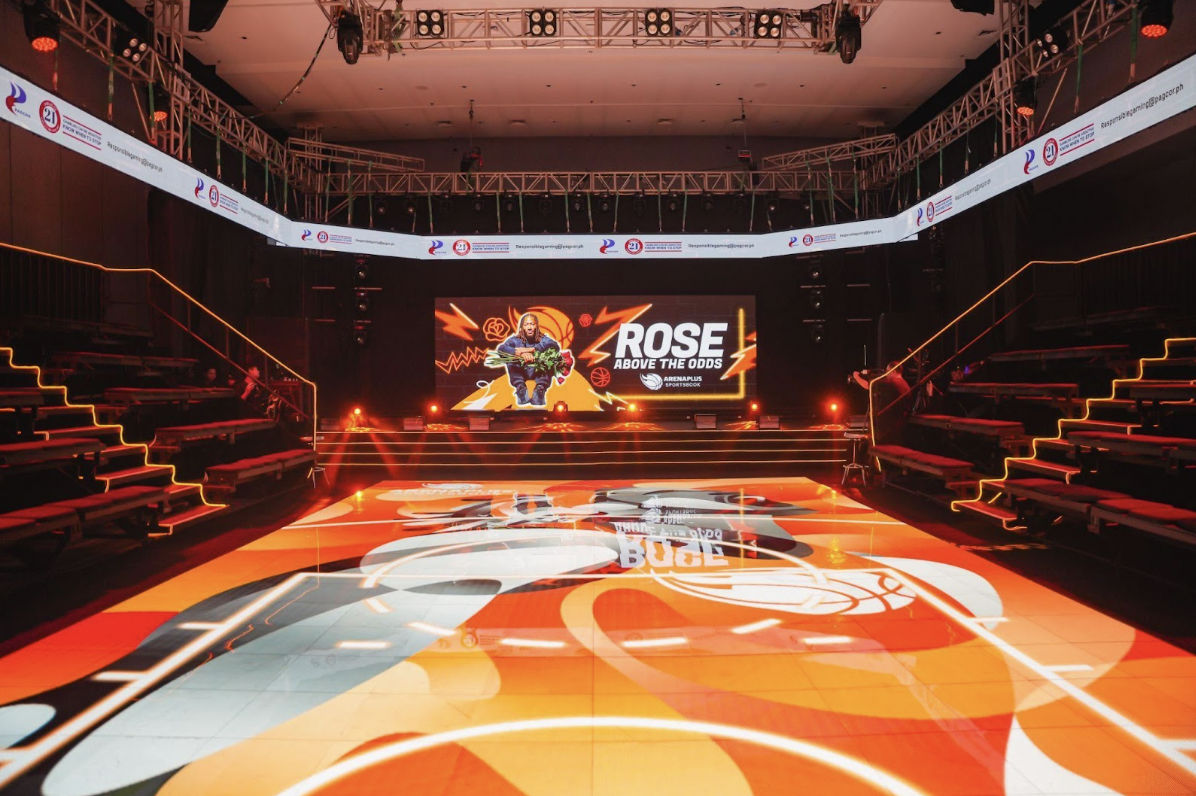 Derrick Rose in Manila Arena