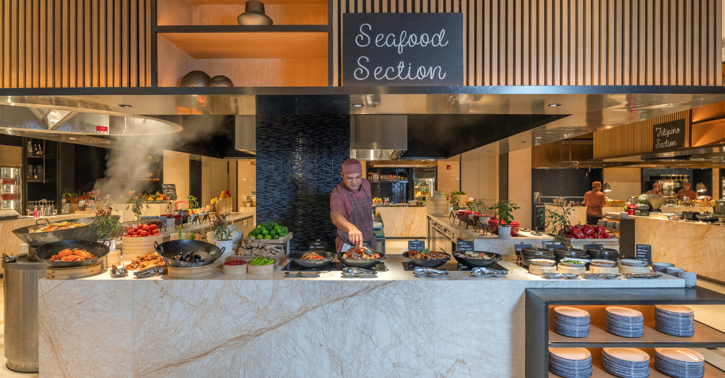 The Seafood Section at FRESH International Buffet stands as one of the most popular sections of the restaurant.