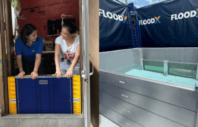 FloodX barriers are carefully engineered with component materials specially selected to ensure effectiveness against water loading and flow