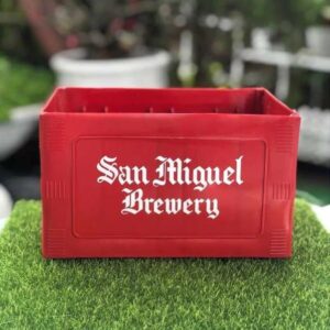 mini san miguel beer crate