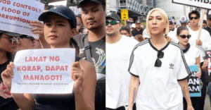 Maris Racal Vice Ganda Filipino celebrities at anti-corruption protests