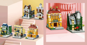 Street City Building Blocks Set