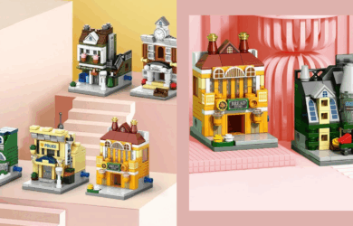 Street City Building Blocks Set