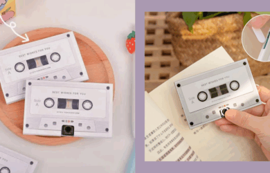 voice recorder greeting card