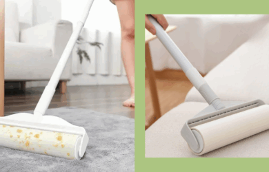 extendable sticky roller mop