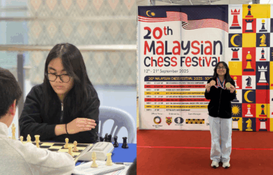 Amber Mariana Maravilla gold in the 20th Malaysian Chess Festival in Kuala Lumpur, Malaysia