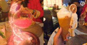 This BGC Resto Serves A5 Wagyu and Cocktails That Come With Fire and Lanterns 3 Kiss the Flame & Anne Pavlova Electric Garden