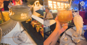 This BGC Resto Serves A5 Wagyu and Cocktails That Come With Fire and Lanterns 4 Wishing Lantern and New World Electric Garden