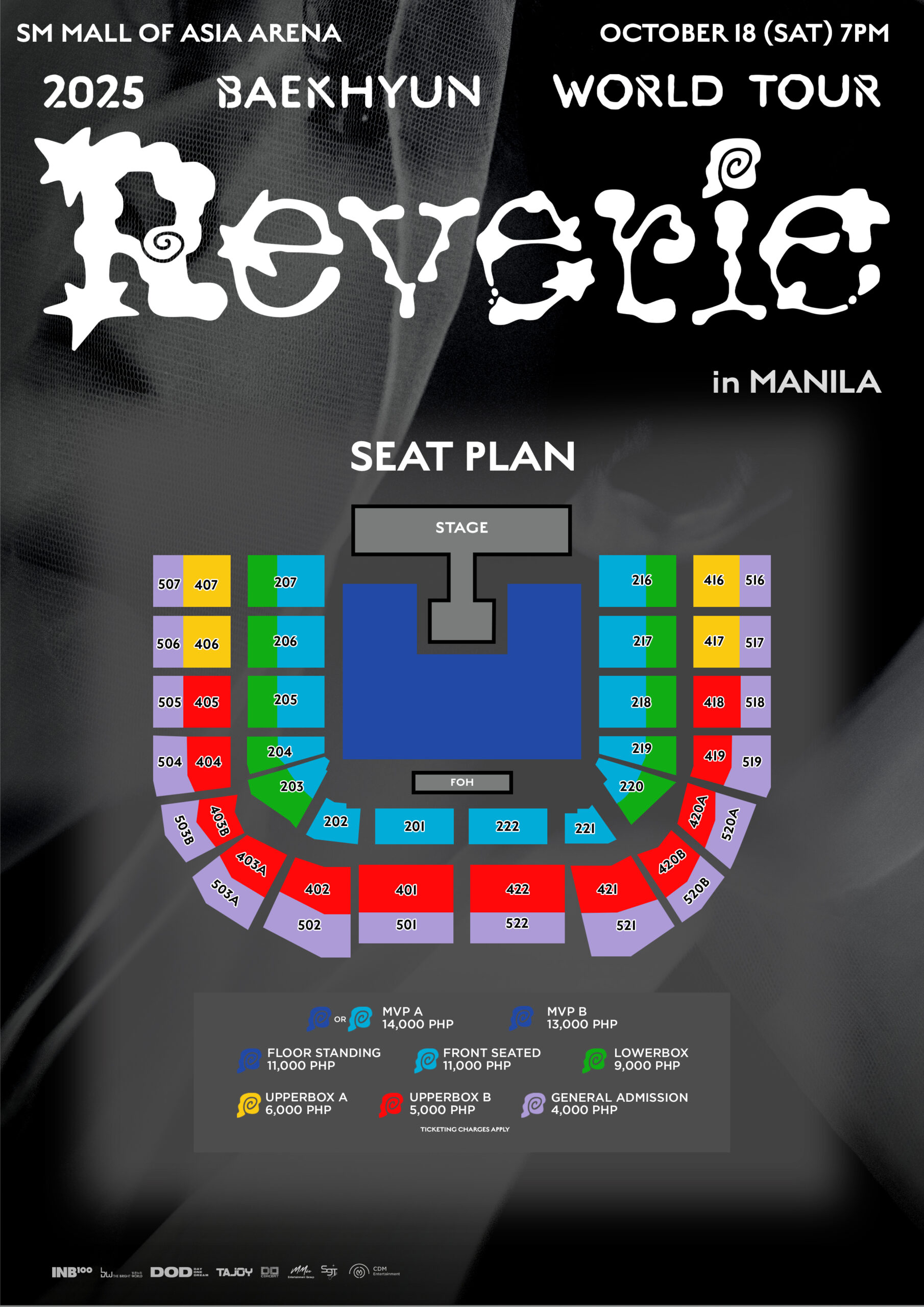 Baekhyun MNL Seat Plan 3 scaled