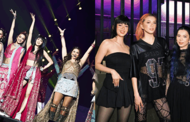 DNA P-pop Girl Group Mitra sisters with Regine Velasquez-Alcasid