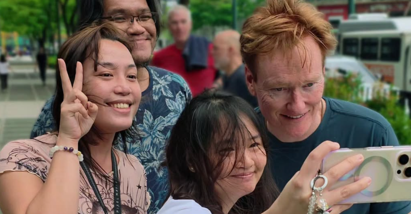 LOOK: Conan O'Brien Is In Manila 1 Conan O'Brien