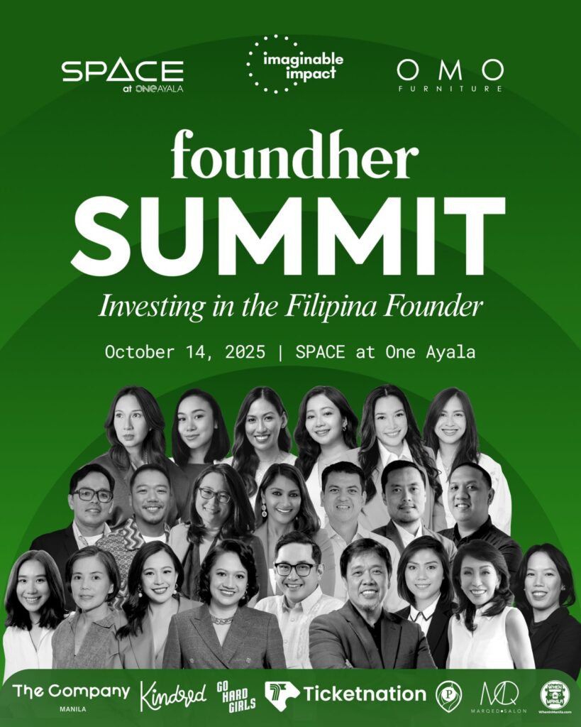 FoundHer Summit 2025: Empowering Filipina Founders 1 FoundHer Summit x WIM Event poster with full speaker lineup
