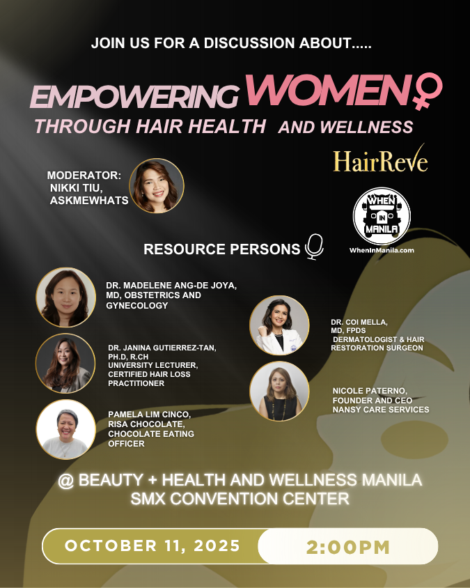 Hair Health and Wellness poster with WIN