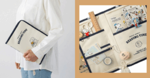 Peanuts Power: Take Snoopy Everywhere With This iPad Storage Bag 1 snoopy charlie brown peanuts ipad case storage bag tablet