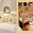 long leg star plush pillow aesthetic home finds