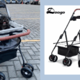 pet stroller detachable carrying cart dog cat essentials