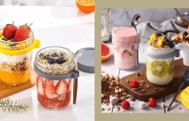 reusable overnight oats container