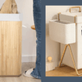 minimalist simple laundry basket for home
