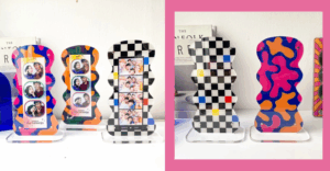 acrylic photostrip frames photobooth pictures