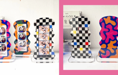 acrylic photostrip frames photobooth pictures